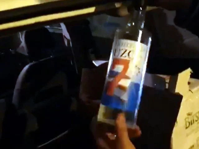 112 şişe sahte alkol ele geçirildi