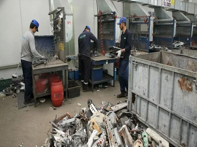 36 ton atık elektronik eşya toplandı