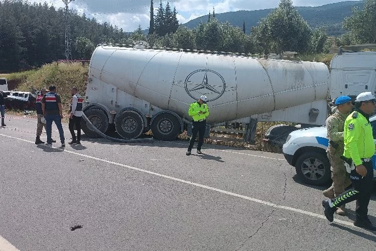 Kaza İle İlgili Tanker Şoförü Tutuklandı