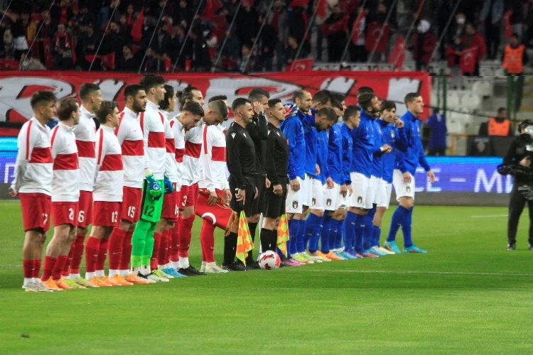 A Milli Futbol Takımı, İtalya İle Hazırlık Maçı Yapacak