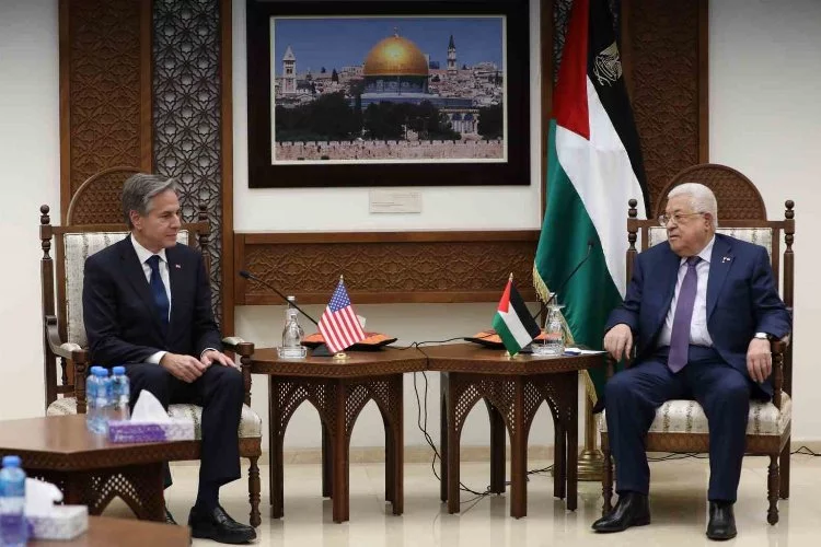 ABD Dışişleri Bakanı Blinken, Filistin Devlet Başkanı Abbas ile görüştü