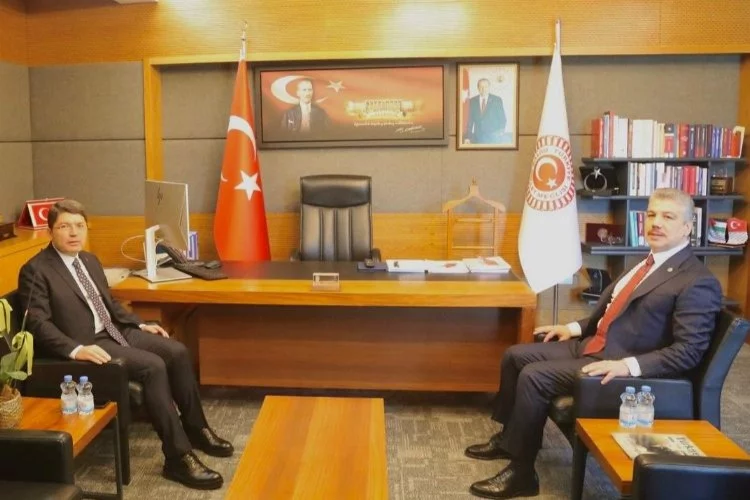 Adalet Bakanı Tunç, TBMM Adalet Komisyonu Başkanı Yüksel’i Ziyaret Etti