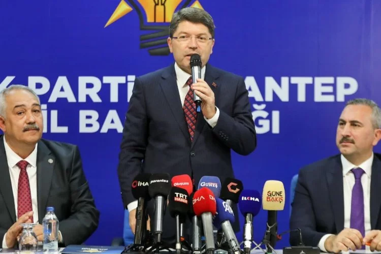 Adalet Bakanı Yılmaz Tunç, AK Parti Teşkilatıyla buluştu