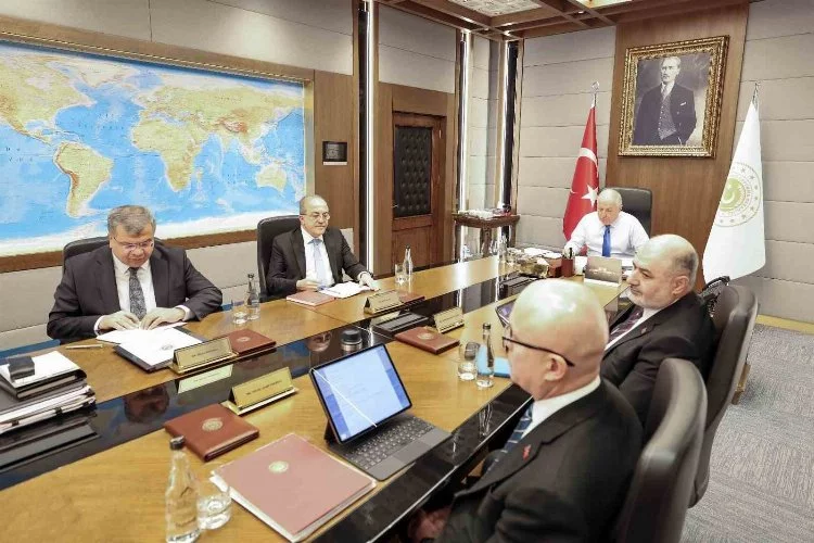 Bakan Güler, Telekonferans Toplantısı Gerçekleştirildi