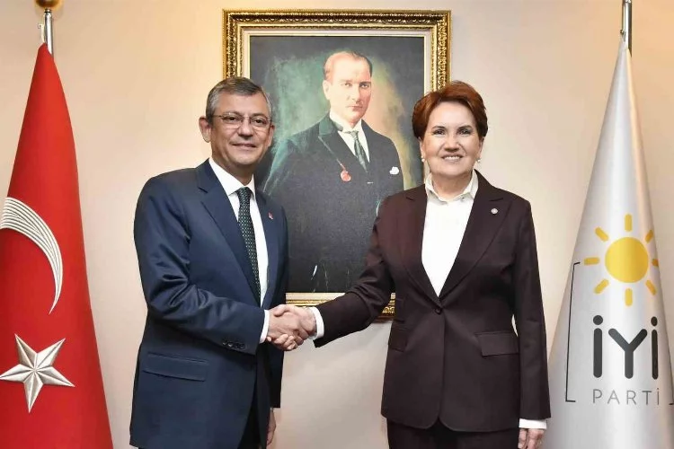 CHP Başkanı Özel’den İYİ Parti Başkanı Akşener’e Ziyaret