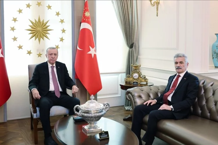 Cumhurbaşkanı Erdoğan, Danıştay Başkanı Yiğit'i Kabul Etti
