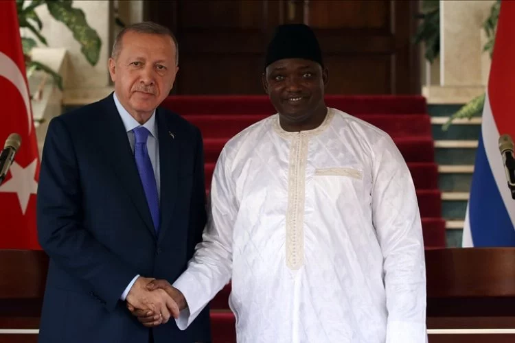 Cumhurbaşkanı Erdoğan, Gambiya Cumhurbaşkanı İle Telefonda Görüştü