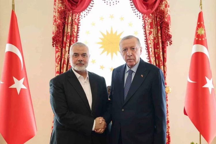 Cumhurbaşkanı Erdoğan’ın Hamas Başkanı İle Görüşmesi Sona Erdi