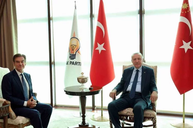 Cumhurbaşkanı Erdoğan, Prof. Dr. Öz’ü Kabul Etti