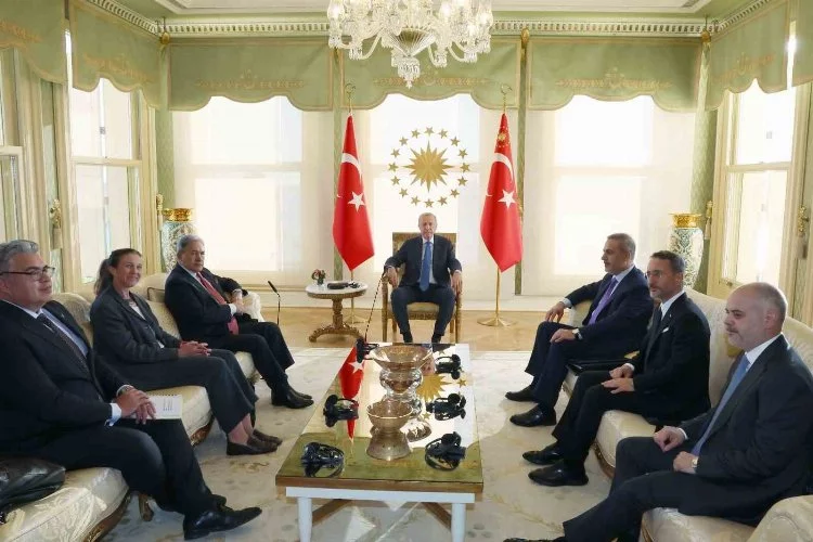 Cumhurbaşkanı Erdoğan, Yeni Zelanda Başbakan Yardımcısı Kabul Etti