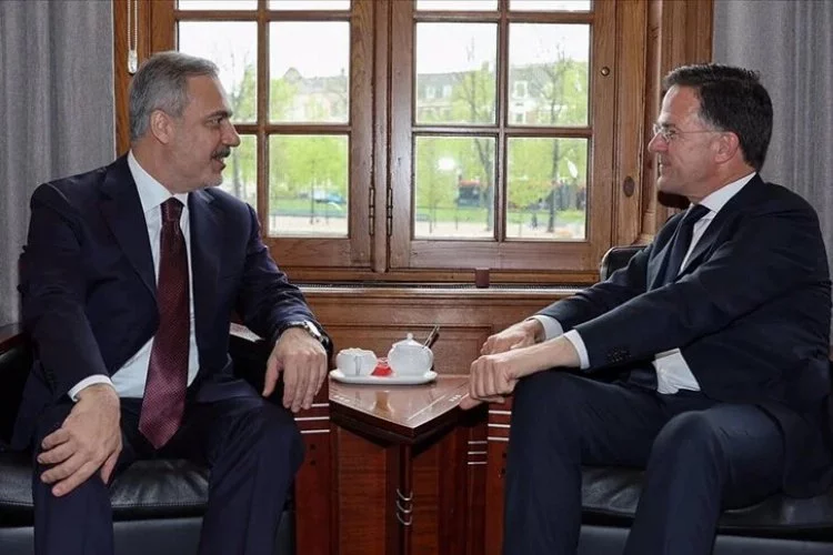 Dışişleri Bakanı Fidan, Hollanda Başbakanı Rutte İle Görüştü