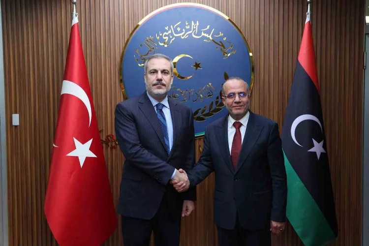 Dışişleri Bakanı Fidan, Libya Başkanlık Konseyi Başkan Yardımcısı El-Lafi İle Görüştü