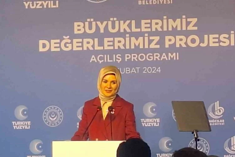 Emine Erdoğan "Büyüklerimiz Değerlerimiz Projesi"nin Tanıtımına Katıldı