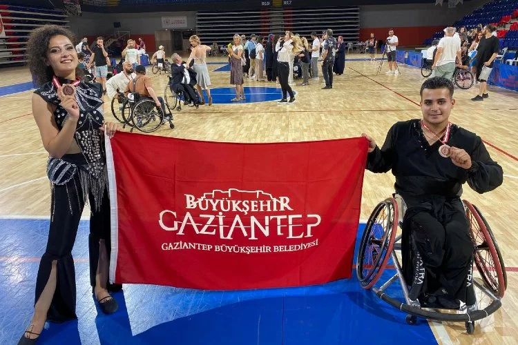 Engelli Dansçı, Gaziantep’e 3’üncülükle Döndü!