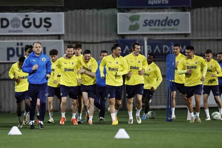 Fenerbahçe, Olympiakos Maçı Hazırlıklarını Tamamladı