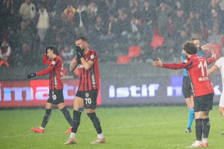 Gaziantep FK'da Hasret Bitmiyor! 1-1