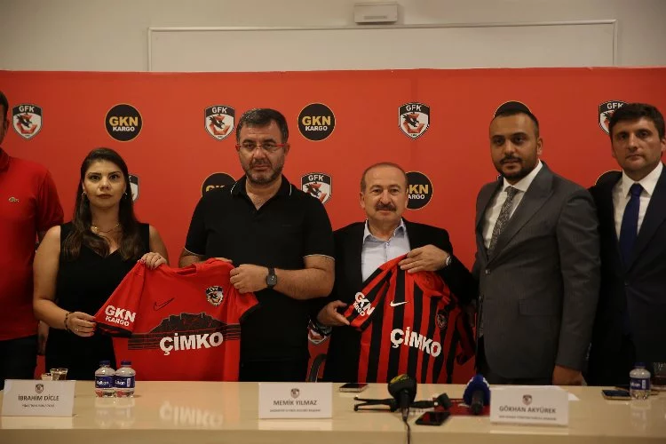 Gaziantep FK, GKN Kargo ile sponsorluk sözleşmesi imzaladı