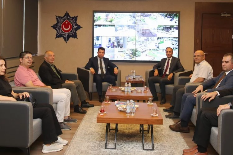 GGC'den Emniyet Müdürü Özcan'a ziyaret
