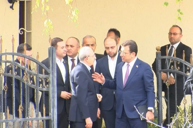 Kılıçdaroğlu ve İmamoğlu Ankara’da bir araya geldi