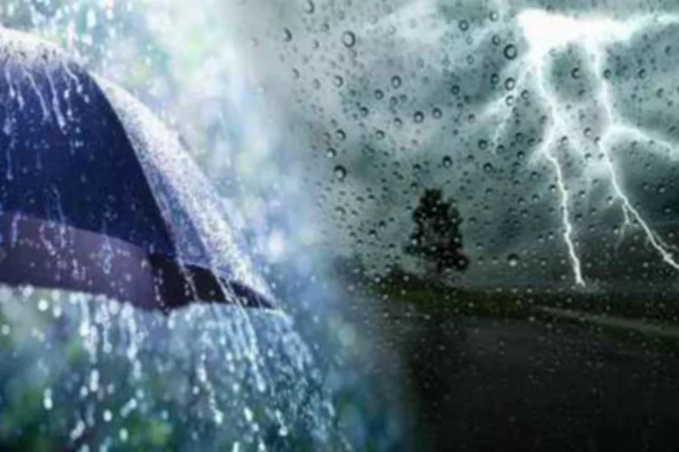 Marmara ve İç Ege'ye şiddetli yağış uyarısı