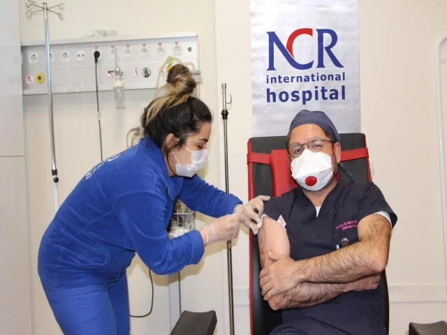 NCR Hospital’dan ilk aşı…