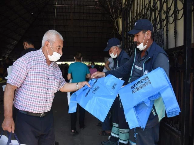 Şahinbey Belediyesi Kurban Atık Poşeti Dağıtıyor