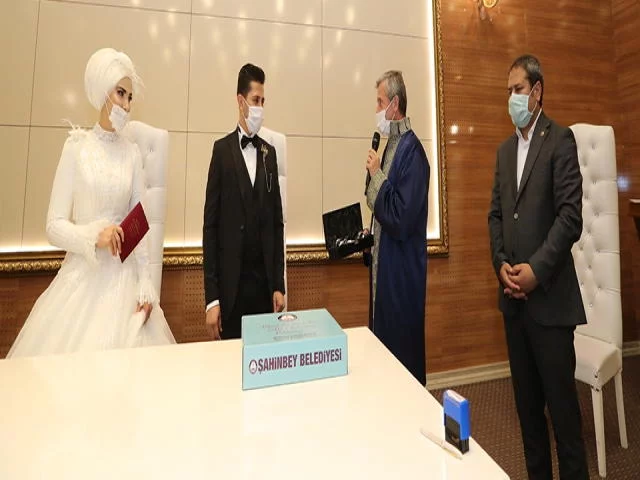 Şahinbey'de online nikah uygulaması...