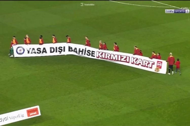 Samsunspor-Galatasaray Maçında “Yasa Dışı Bahise Kırmızı Kart”