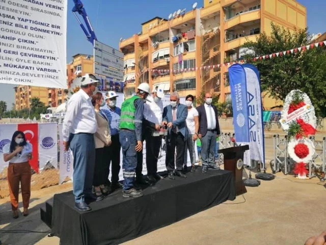 Sasa Mehmet Erdemoğlu Kreş ve Gündüz Bakım evi inşaatının temeli atıldı