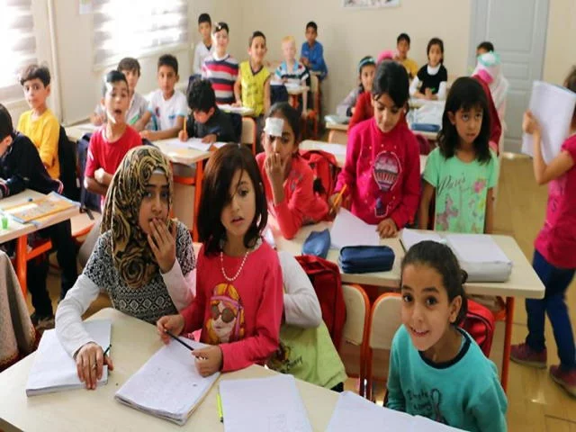 Suriye’de eğitim çalışmaları…