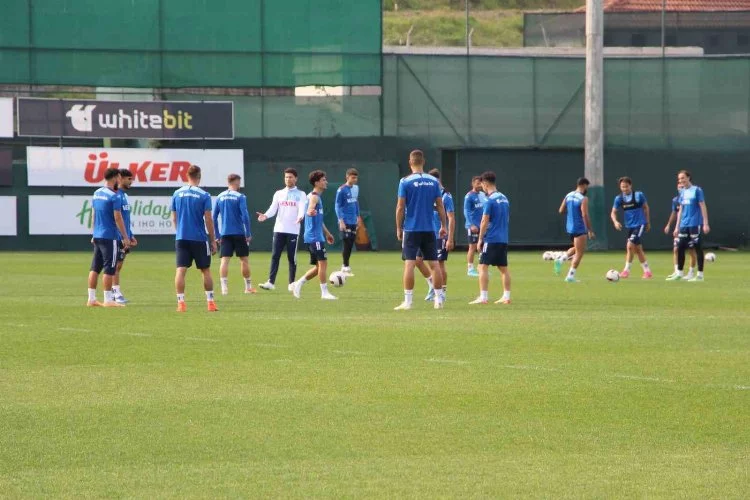 Trabzonspor, Fenerbahçe maçı hazırlıklarını sürdürdü