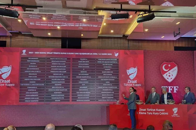 Ziraat Türkiye Kupası 3. Eleme Turu’nda eşleşmeler belli oldu